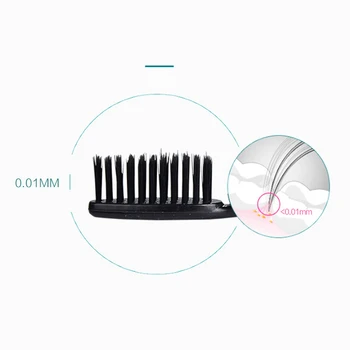 

Newly 10PCS/set Ultra Soft Bamboo Charcoal Nano Toothbrush Tooth Brush Dental Care Daily Care CTN88