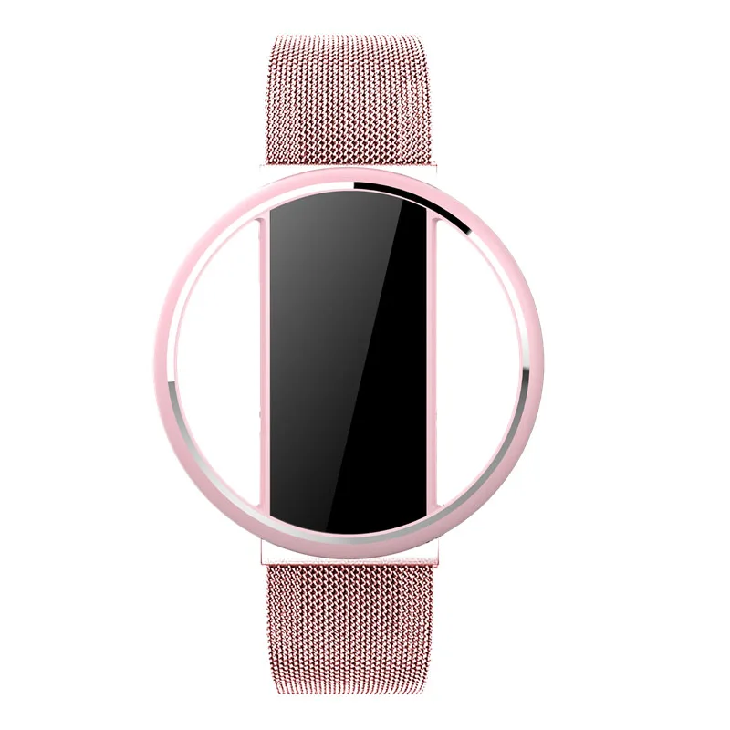 E99 пара Смарт-часы IP67 водонепроницаемые несколько спортивные часы с циферблатом Bluetooth пульсометр кровяное давление кислородный мониторинг сна - Цвет: Steel Rose Gold