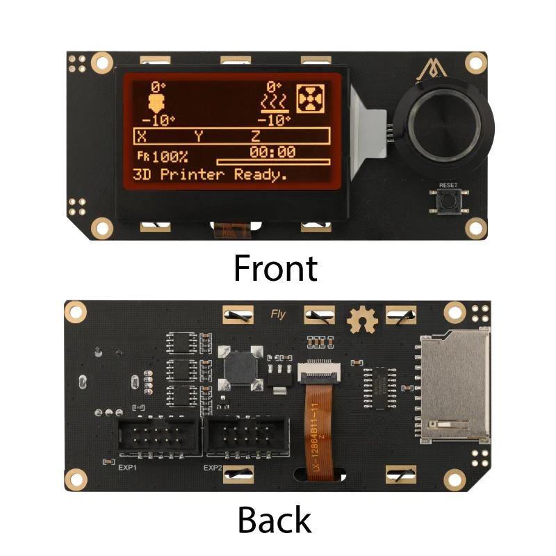 Mellow Fly Mini V1.0 12864 Tela de Exibição para a Ceia Ccdy Duet Ceia Supper Skr 1.3 1.4 Mks Marlin & Reprap & Klipper Placa de Controle - Imagem 3
