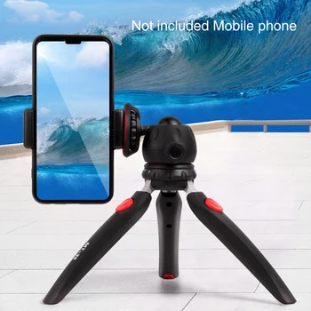 

Adjustable Travel Tripod Camera Professional Stable Non Slip Support 360 Degree Aluminum Alloy Rotatable Foot Stand Retractable