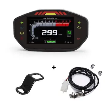 Price Motorcycle Instrument TFT Color Display Odometer Water Temperature Speedometer ABS General Car Accessories