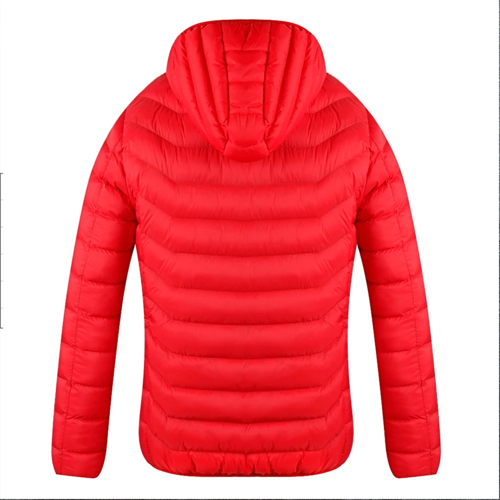 Пальто для мужчин и женщин, куртки с подогревом, жилет, пальто с USB электрическим длинным рукавом, теплые куртки с капюшоном, теплая зимняя теплая одежда