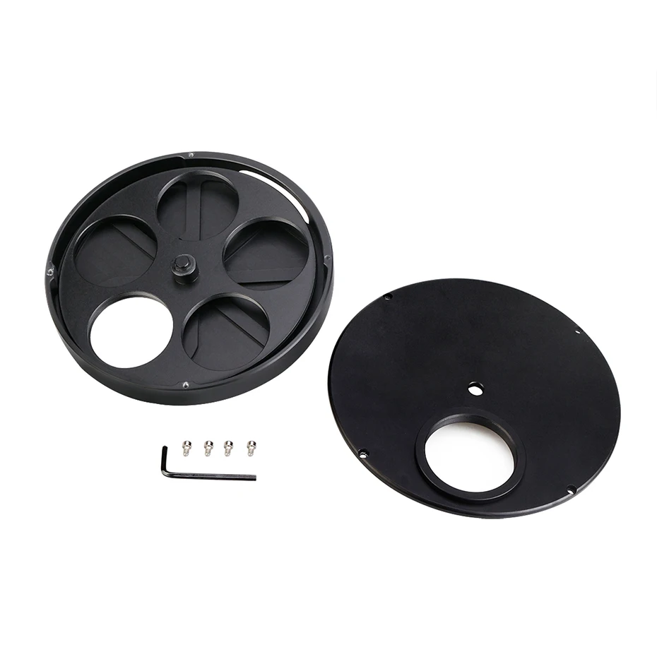 US $89.99 Svbony 2 Inch 5 Position Multiple Filter Wheel Filter Revolver For Telescope To Ccd Camera W M48 To 2 T Adapter W9103b
