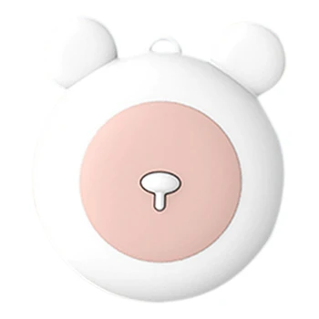 

Air Purifier,Portable Bag,Portable Negative Ion Purifier, Bear Shape for Adults and Children,White