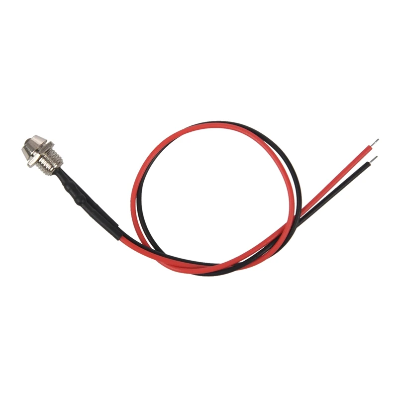 Новый 6 мм 12В автомобильный Грузовик Лодка металлический Индикатор Пилот лампа с