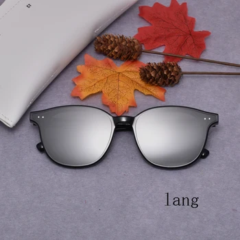 

2020 GENTLE LANG Sunglassess Acetate Polarized UV400 Oval Sunglasses women men with Original Packing