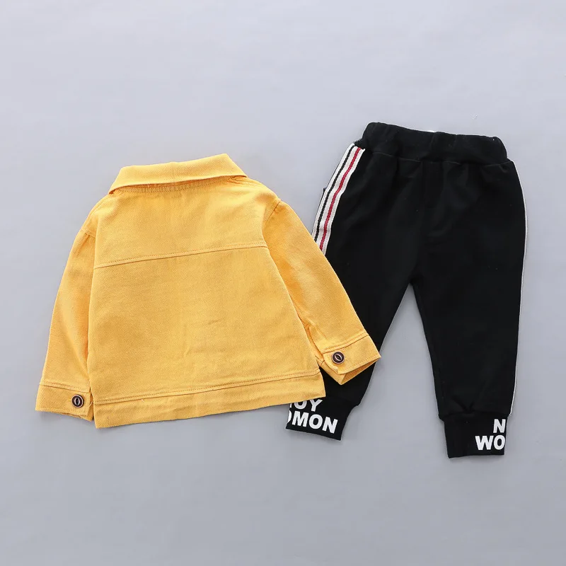 HYLKIDHUOSE Autumn Baby Boys Girls Clothes Suits Toddler Infant Clothing Sets Coats Pants Kids Child Casua Sports Costume