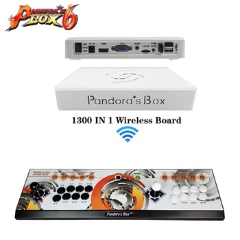 

arcade joystick controller 8 buttons 2020 new Joystick Consoles with Pandora's Box 6 game pcb board 1300 in 1 game console