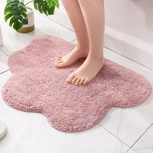 Хлопок облако формы в дверной коврик под дверь спальни ванной комнаты водопоглощающий коврик