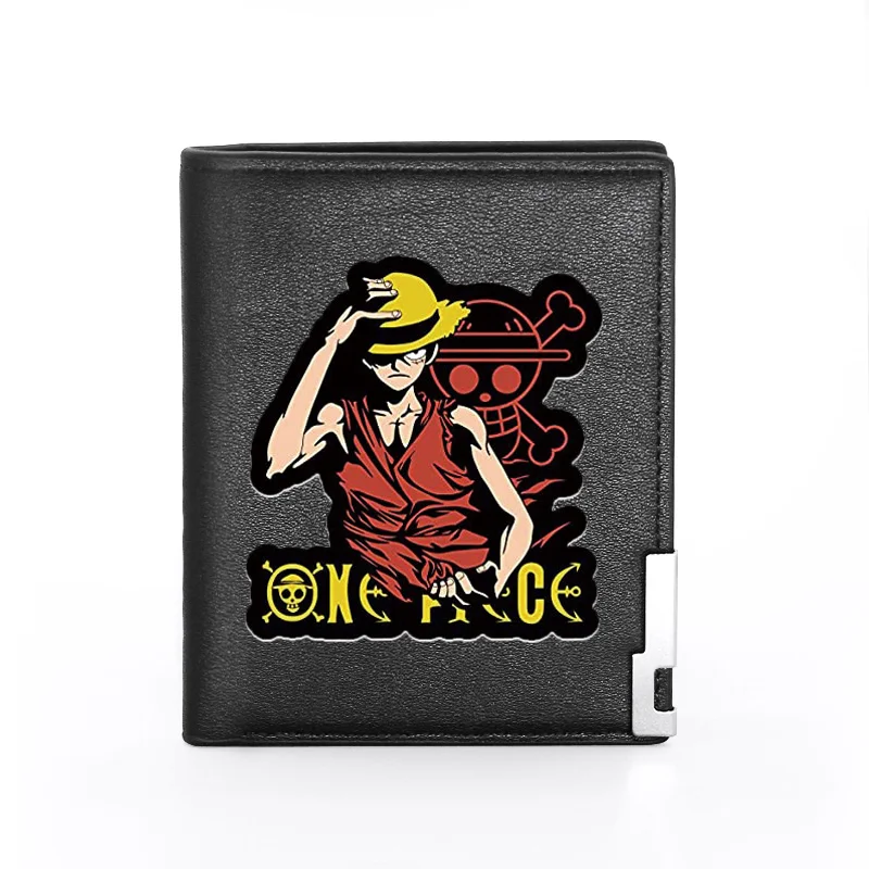 Cartera de piel sintética de una pieza para hombre y mujer, tarjetero para tarjetas de crédito bancarias, monedero corto, billeteras estándar