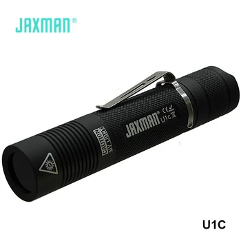 

Jaxman U1C Nichia 365nm LED UV Torch Light 18650 Ultraviolet Floodlight Portable Flashlight for Currency Detection Jade Identify