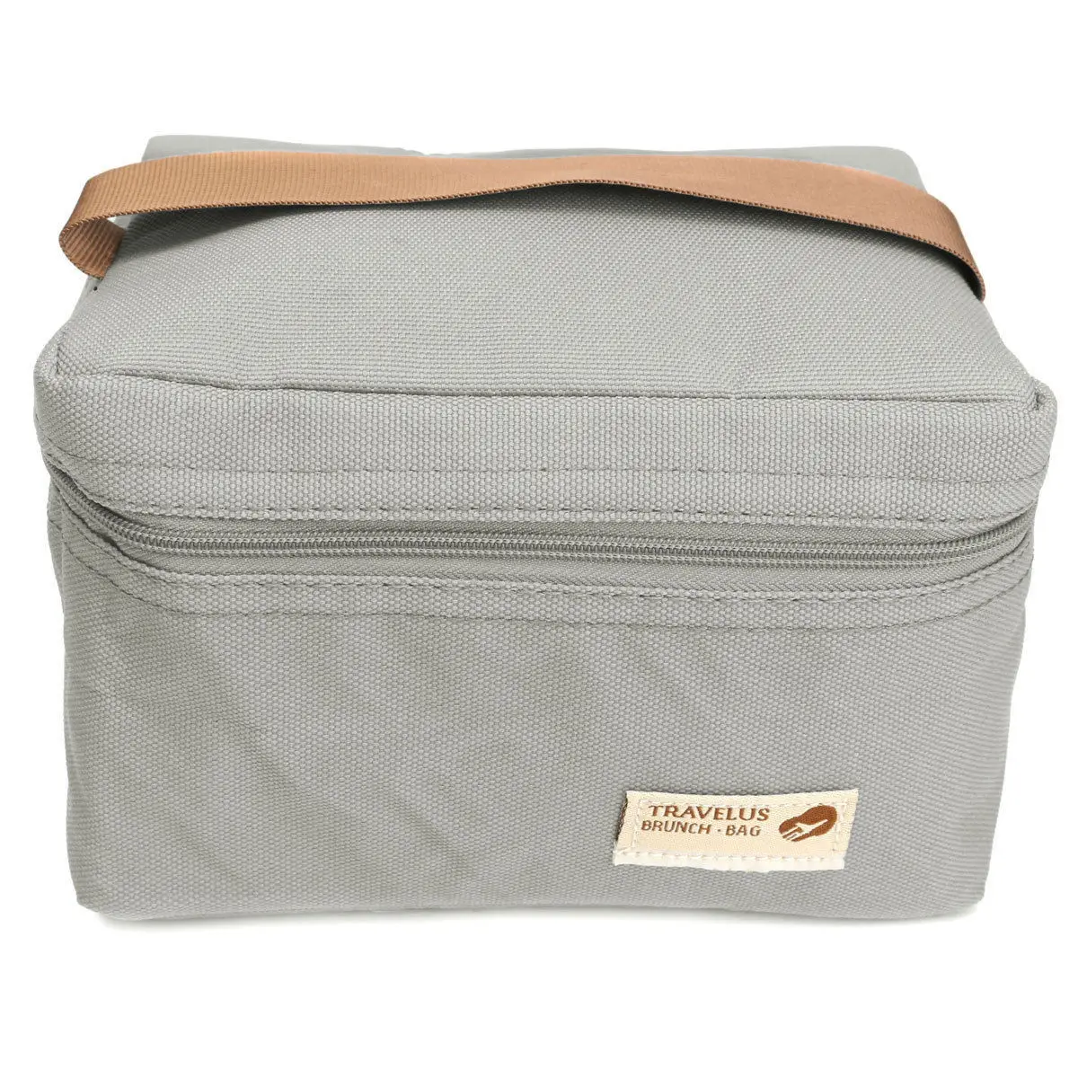 Портативный Ланч-мешок, Термоизолированный Ланч-бокс, сумка-холодильник, сумка Bento, мешочек, контейнер для хранения еды, сумки - Цвет: Gray