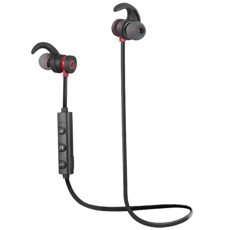 

Wireless Bluetooth Earphone Magnetic Headphones Waterproof Sports Stereo Headset Black
