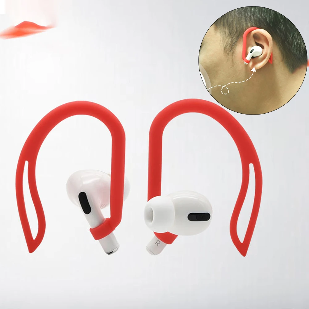 Bluetooth наушники Силиконовые петли для ушей Apple AirPods Pro 1 2 анти-потеря Спортивные