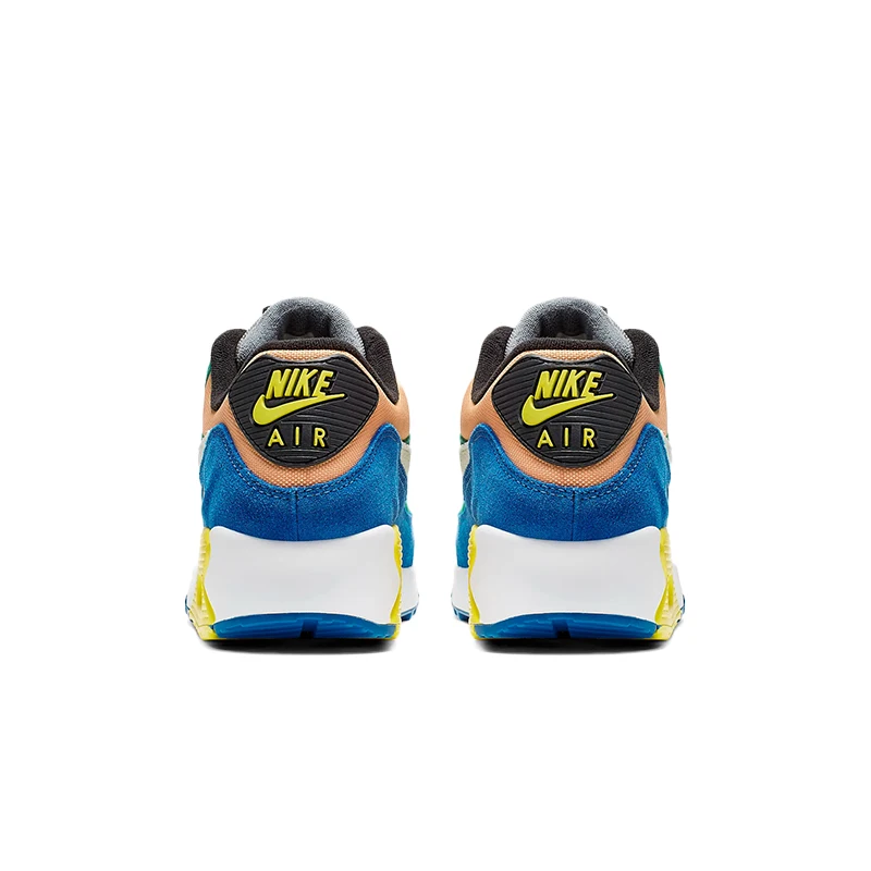 Аутентичные мужские кроссовки Nike Air Max 90 QS, новые цветные удобные прочные кроссовки для отдыха, модная дизайнерская обувь CD0917
