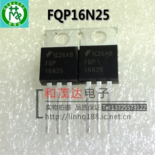 Новый и оригинальный FQP16N25 250V 16A TO-220 N