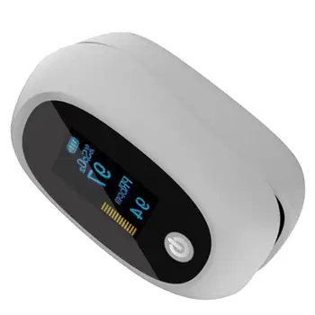 

Fingertip Pulse Oximeter Blood Oxygen Cardiometer Sleeping Monitor Household Blood Oxygen Measuring Without Battery