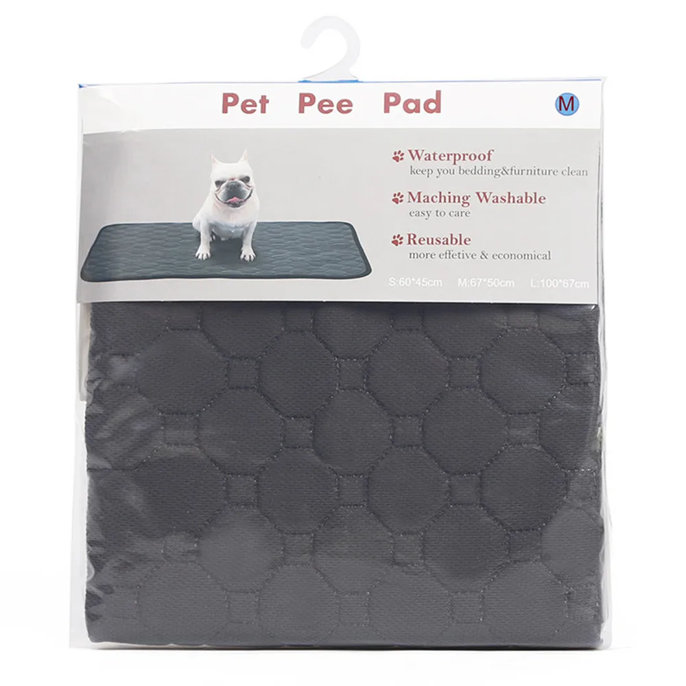 New Absorbent Urine Pad Diapers Waterproof Washable Reusable Environment Protection Diaper Mat For Small Dog Puppy Training PadNew Absorbent Urine Pad Diapers Waterproof Washable Reusable Environment Protection Diape (4)