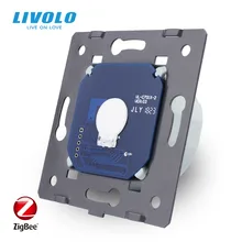 Livolo Basis von Touchscreen ZigBee schalter Wand Licht smart Switch, ohne die glas panel , EU Standard, AC 220 ~ 250V,VL-C701Z