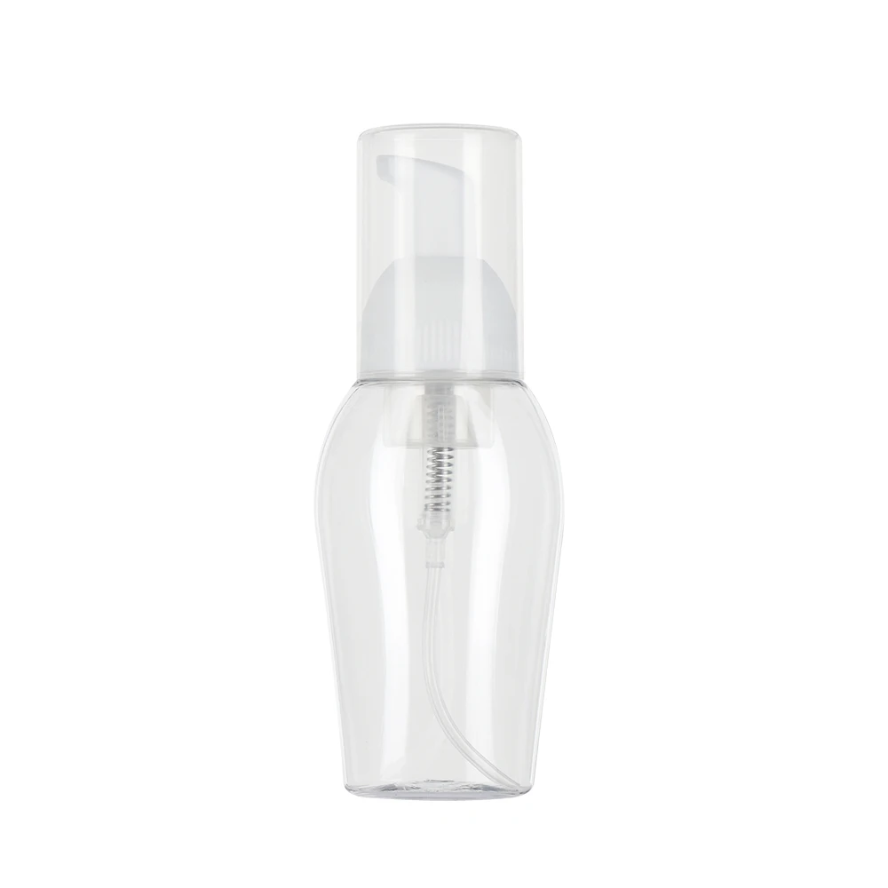 50/80 ML прозрачный синий пенясь бутылка для жидкого мыла, мусс точек розлива лосьон шампунь для геля для душа, пены бутылки насоса