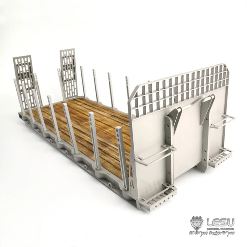 1/14 лесу металлическая платформа для TAMIYA RC тягач грузовик прицеп самосвал