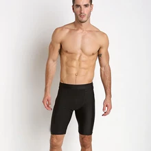 Мужские облегающие плавки с пятью точками, мужские спортивные Леггинсы для баскетбола и бега, эластичные тренировочные штаны для спортзала