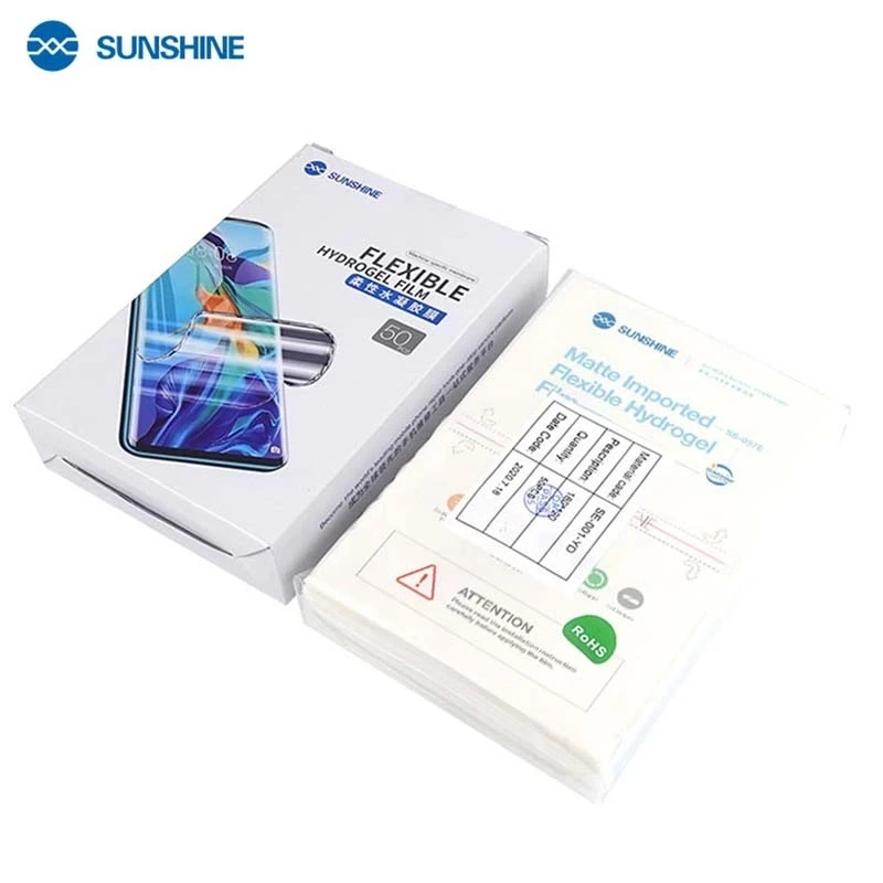 

50 шт. солнце SS-057E гибкий гидравлический пленка для мобильных телефонов Экран спереди вырезание пленки для SS-890C автоматическая машина для резки пленки