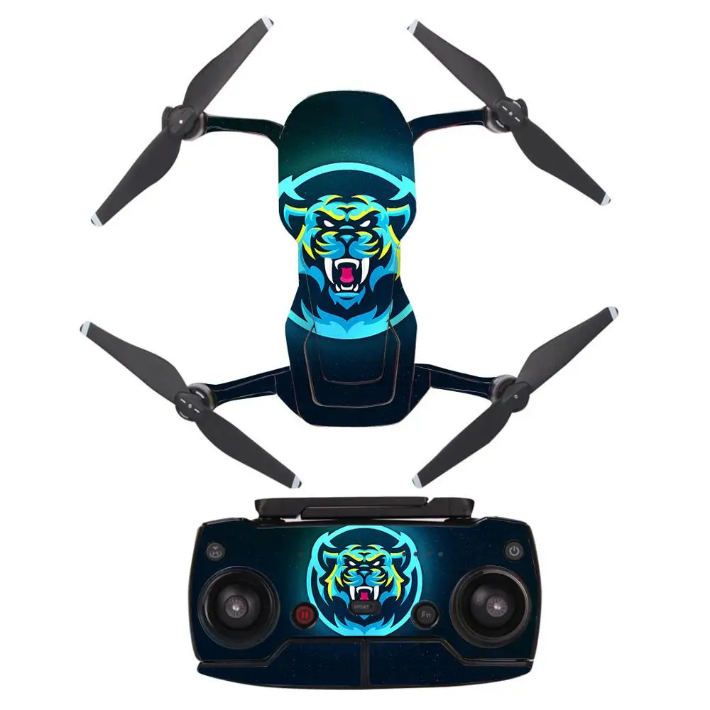 YSDJM-A0157 Пользовательский дизайн ПВХ водонепроницаемый стикер для DJI MAVIC AIR Drone корпус оболочки защиты кожи Квадрокоптер камера Drone кожи стикер s - Цвет: YSDJM-A0157