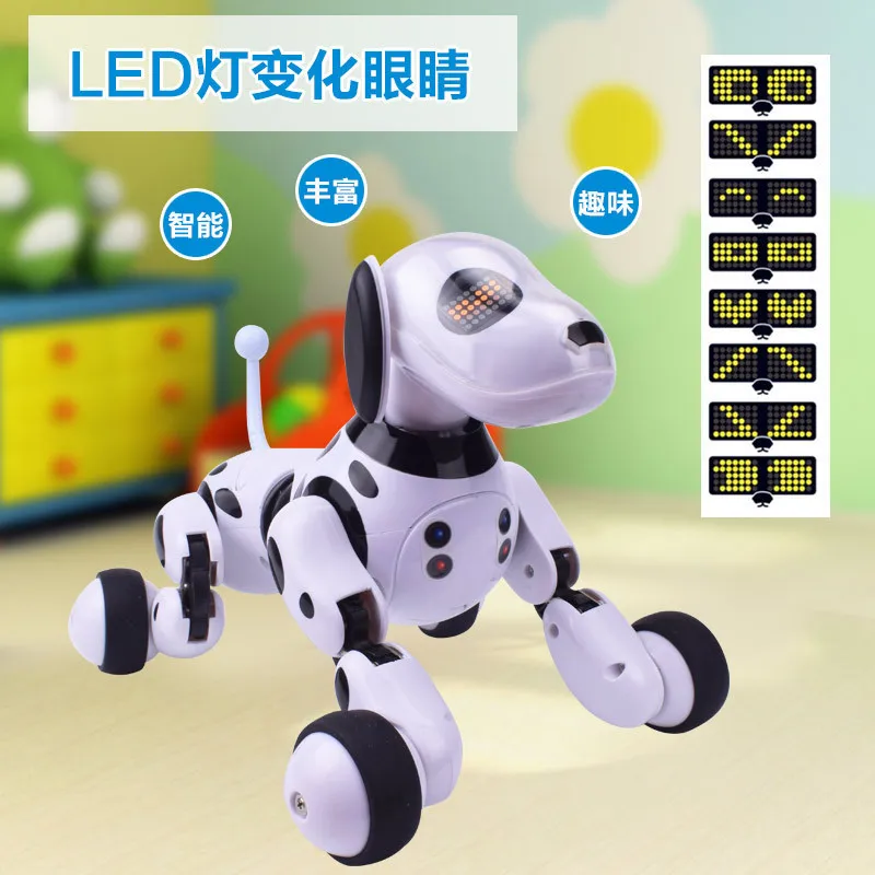 

Robot Dog Electronic Pet Wireless Remote Control Smart Children Interactive Remote Control Early Childhood Educational Electric