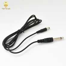 Один DC соединение крюк линия татуировки Клип шнур для Flite V2 картридж Татуировки Ручка роторная машина питания