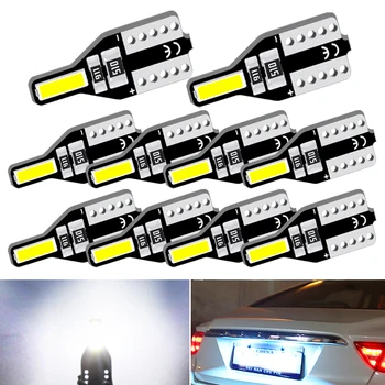 

T10 W5W LED Bulb 7020 SMD 168 194 Car Accessories Clearance Lights Reading Lamp Auto 12V 6000K White for BMW Audi Mercedes