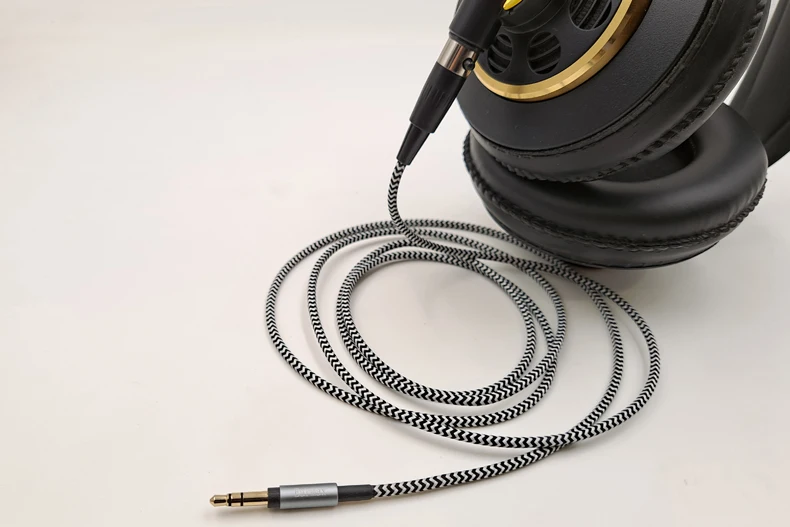 Nylon Audio Cable For Beyerdynamic DT1990 PRO DT1770 PRO DT 700 Pro X DT 900 Pro X Headphones