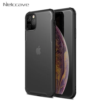 

100 Pieces Shockproof Bumper Armor Cases For Apple iPhone 11 Pro XS Max XR X 8 Plus 7 Phone Case Soft Frame Hard PC Back Cover