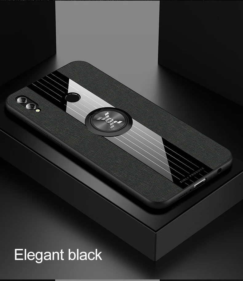 Чехол для Huawei Honor 6X 7X 8X Max 9X Pro 10 P Smart View 10 20 Note 10 10i чехол тканевый стенд для колец на палец Магнитный чехол