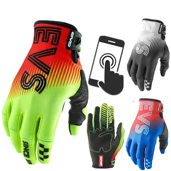 

20 Touch Screen Stream Fox Top Leather Motorcycle Gloves Mountain Bike Motorcycle Gloves Drit Bike MX MTB Glove Motocross Gloves