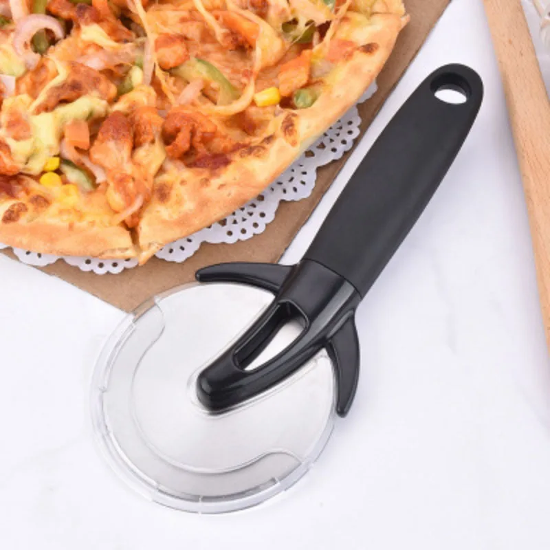 Stainless Steel Pizza Cutter Round Shape Pizza Wheels Cutters Cake Bread Knife Cutter Pizza Kitchen Tools With Plastic Handle Stainless Steel Pizza Cutter Round Shape Pizza Wheels Cutters Cake Bread Knife Cutter Pizza Kitchen Tools With Plastic Handle