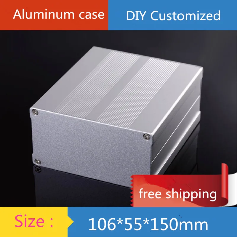 Алюминиевый усилитель KYYSLB Mini чехол 108*26*70 мм корпус электроники инструмент