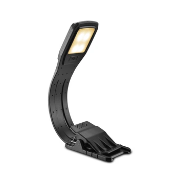 

MOOL LED Reading Lamp Rechargeable USB Reading Clip Lamp for Kindle Paper Books Reading Essential Eye Protectors