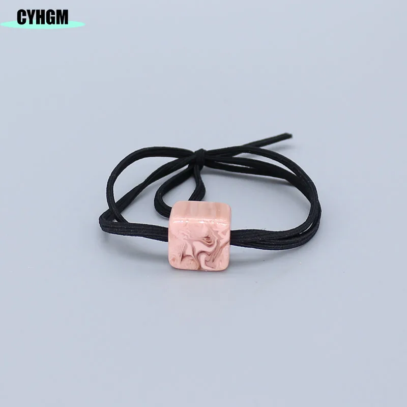 

CYHGM elastic hair bands coleteros elastique satin scrunchie pelo mujer girls women hair accessoires cheveux a tresser F08-1