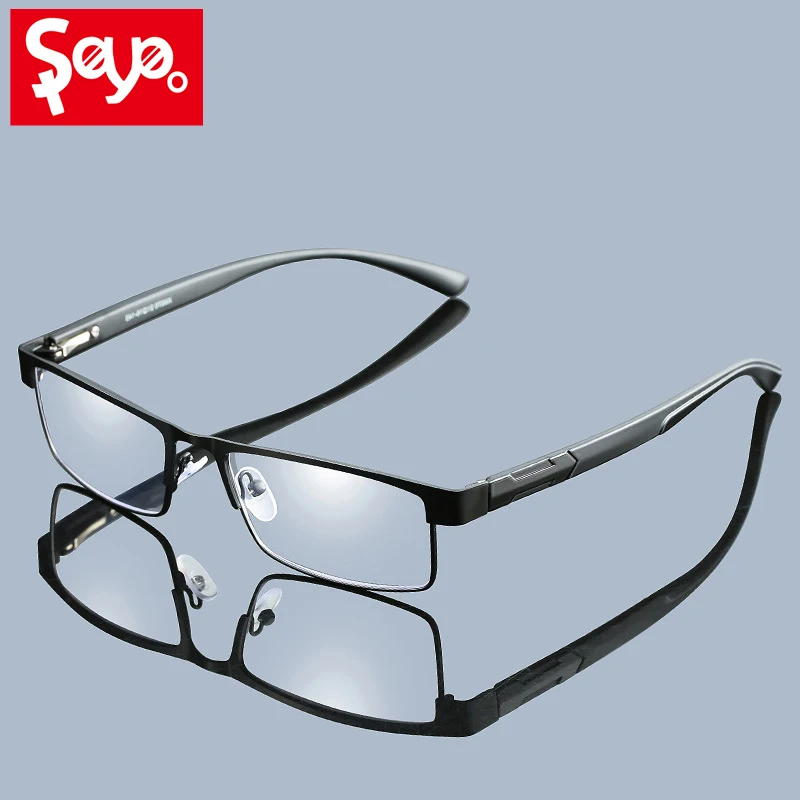 

SAYLAYO Titanium Reading Glasses Vintage Portable Presbyopic Glasses Magnifier Vision Eyewear Prescription Lens For Parents
