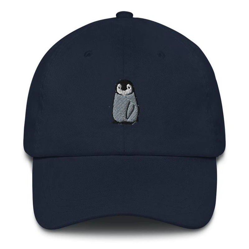 WZCX New Penguin Embroidery Cartoons Baseball Cap Snapback Unisex Adjustable Spring Autumn Hip Hop Fashion Dad Hat Peaked Cap 3