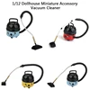 1PCS Vacuum Cleaner Black and Blue 1/12 Dollhouse Miniature Accessory Baby Toys 3