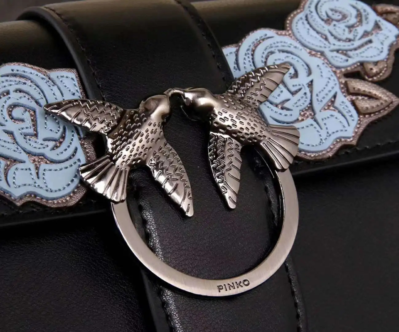 

Suitable for Swallow Purse Accessories Swallow Buttons Pinko Gold-Tone Hardware Accessories Flying Bird Lock Original Factory Lo