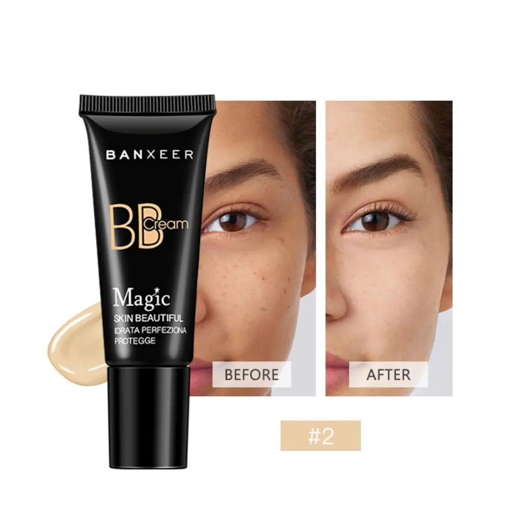 A2 Magic beauty Bb крем увлажняющий 24 часа не выцветает, не высыхает, не окрашивает даже кожу, контроль жирности, Bb крем - Цвет: A2