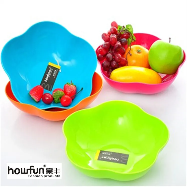 HOWFUN напрямую от производителя продавая высокое качество пластик& Корзина для овощей и фруктов кухонные принадлежности квадратный толстый двойной цветной фильтр W