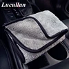 Lucullan 2022 New Launch Double Side Long Twist Pile/Terry Towel Super Absorbent Tools for Auto Microfiber Drying Towel ► Photo 3/6