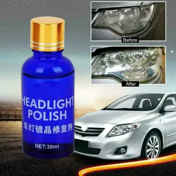 

Auto Car Headlight Len Restorer Repair Liquid Polish Cleaning Tool 30ML