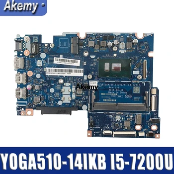

For Lenovo Yoga 510-14IKB laptop motherboard I5-7200U CPU DDR4 5B20M39321 BIUS4/S5 CIUY0/Y1 LA-E221P fully Tested