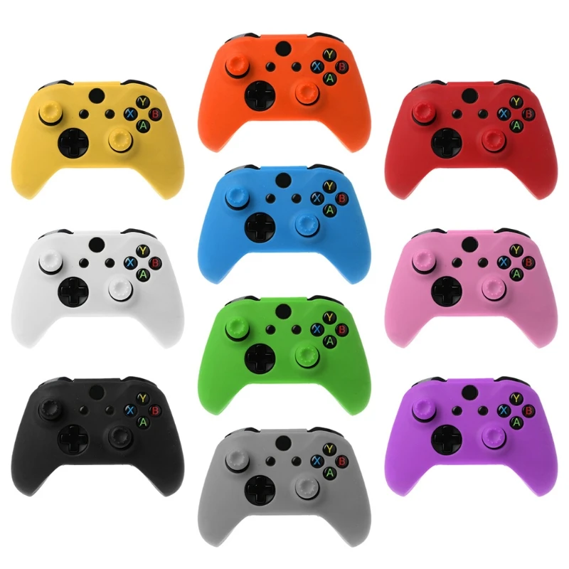 Protective Cover Cap Analog Thumb Sticks Grip Soft Silicone Case Anti-Slip Waterproof for XBOX Ones Gamepad Controller | Электроника