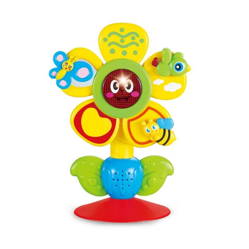 Baby Rattles Toys Newborn animal Rotate Suction cup dining table rattles baby Toys 0-12 Months Muscial mobile baby toys for baby